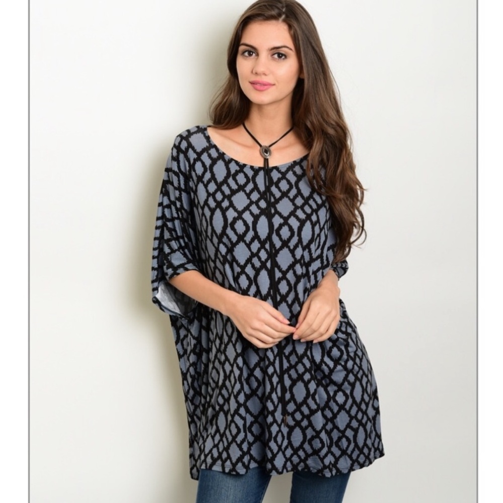 Printed Jersey Tunic